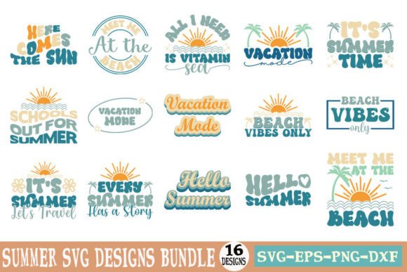 Download Summer SVG Designs Bundle - Summer svg Collection