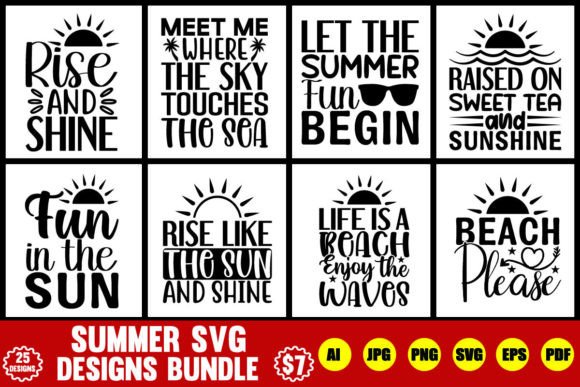 Download Summer Svg Designs Bundle - Summer svg Collection