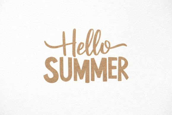 Download Hello Summer SVG. Hand Written Quote SVG - Summer svg Collection