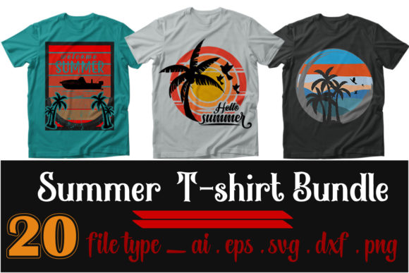 Download Printable Summer T-Shirt Bundle - Premium Resources
