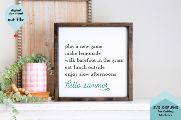 Download Summer Things, Hello Summer SVG Cut File - Summer svg Collection